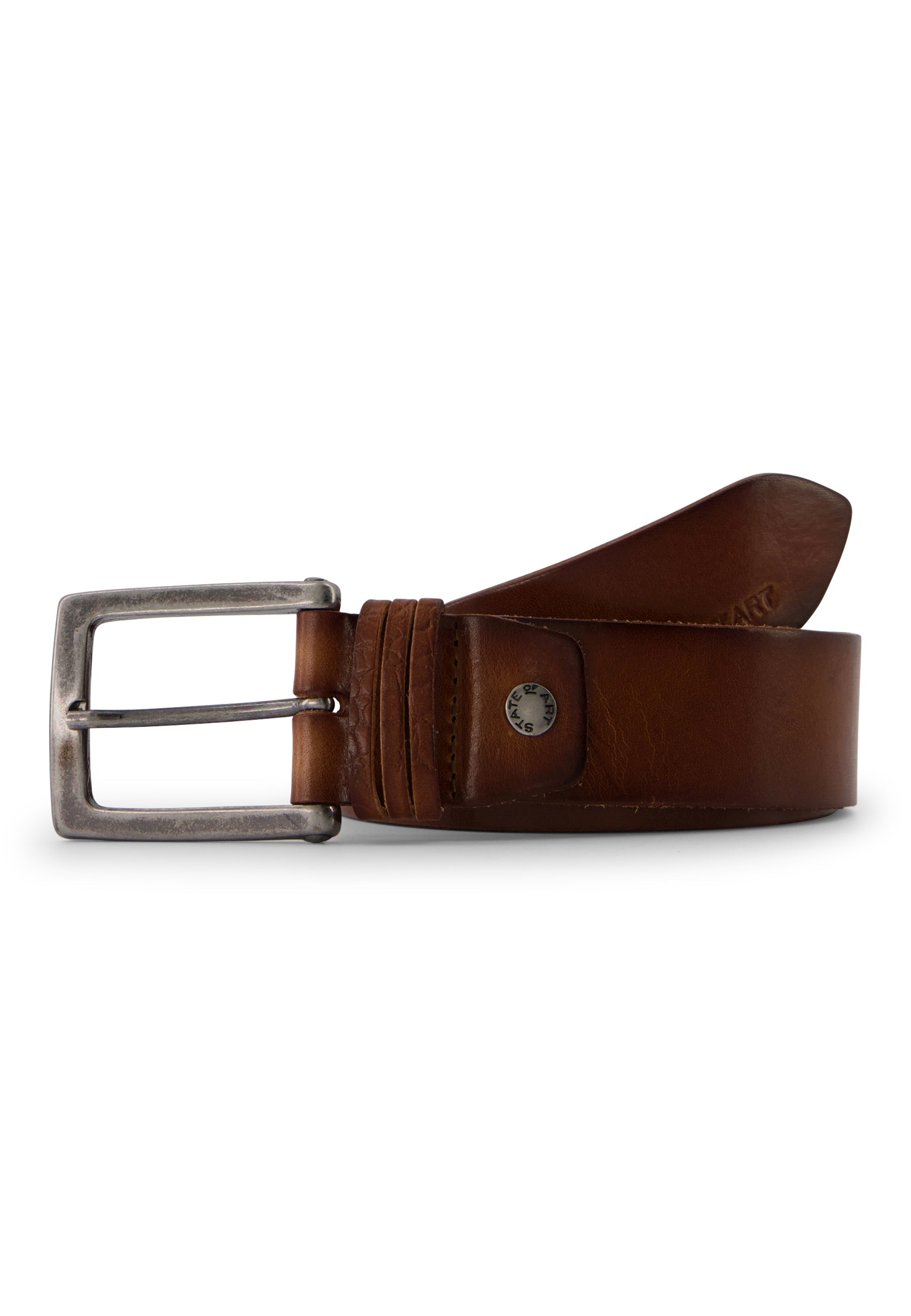 Belt with nickel-free buckle