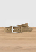 Leather belt