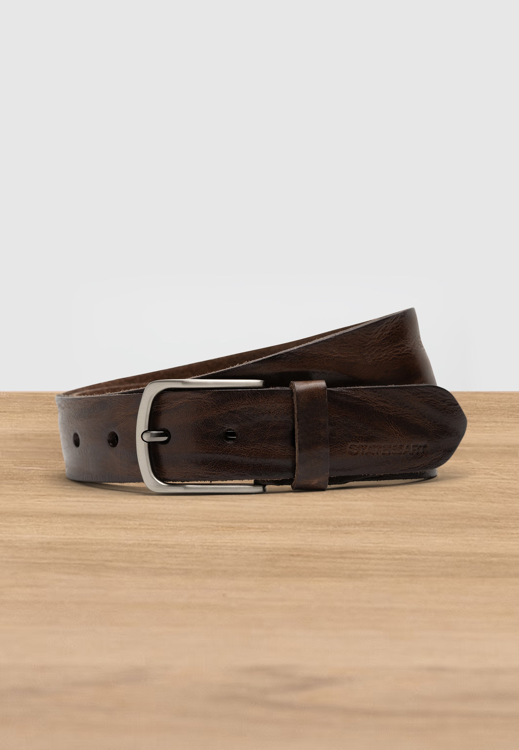Leren riem 40 mm