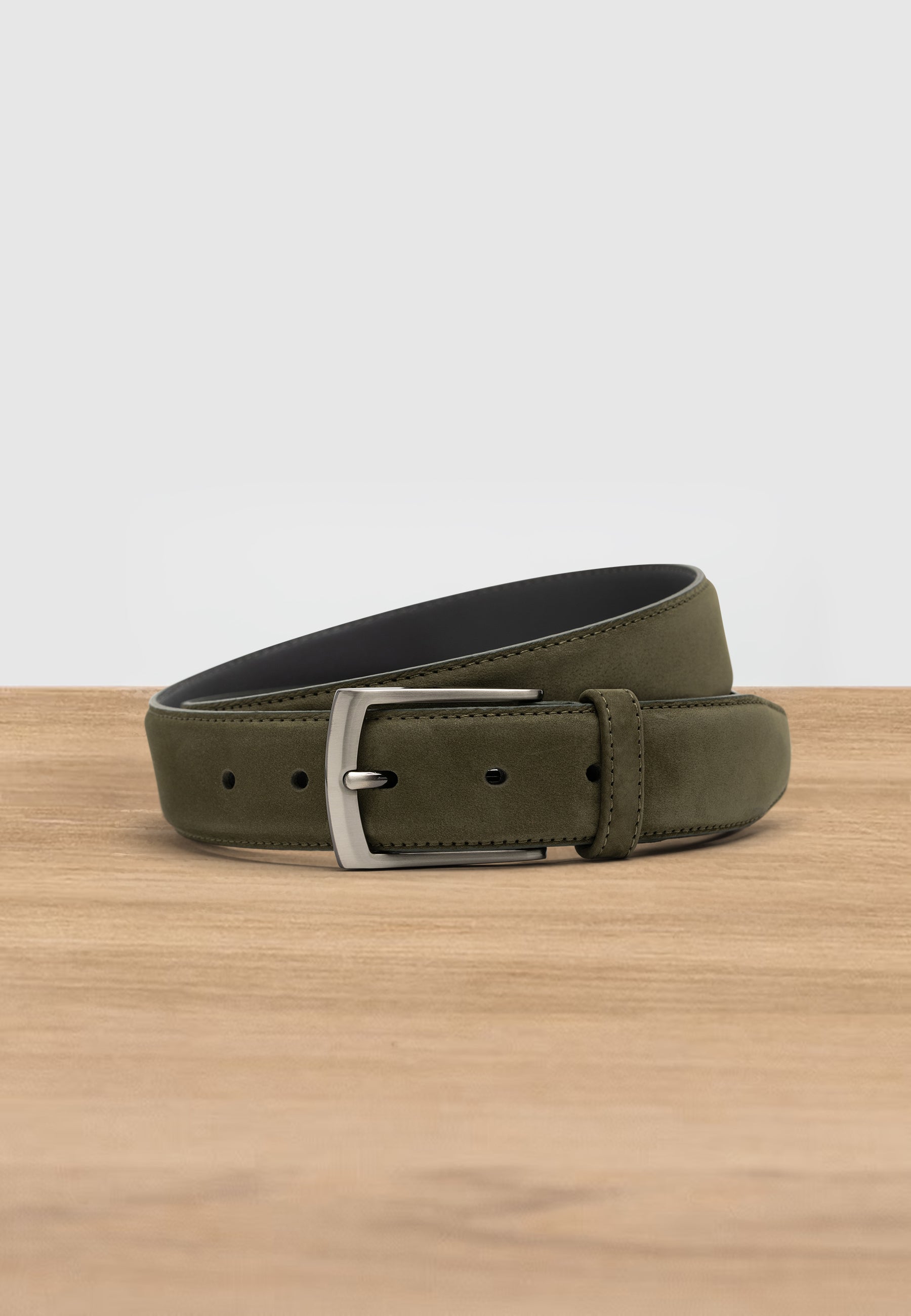 Leather belt