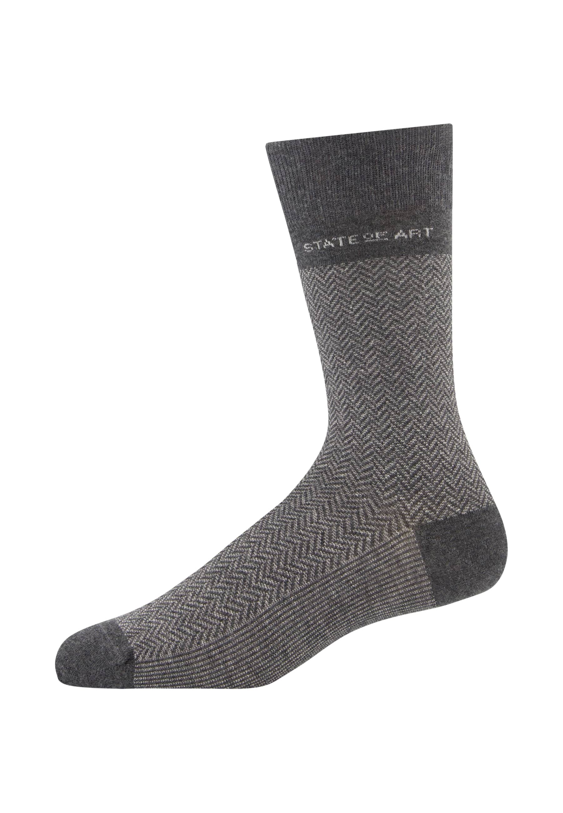Set of 3 pairs of grey socks