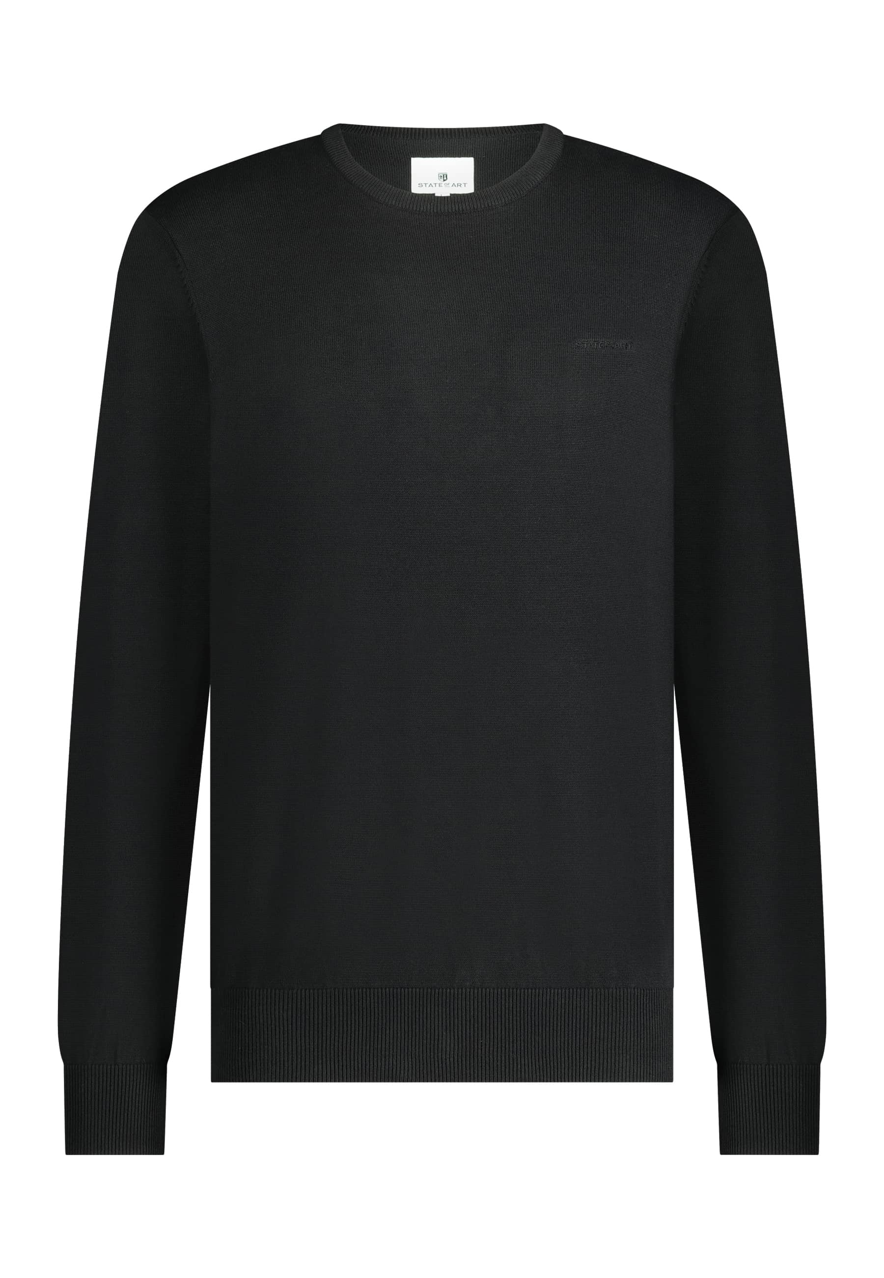 ESSENTIALS trui met ronde hals