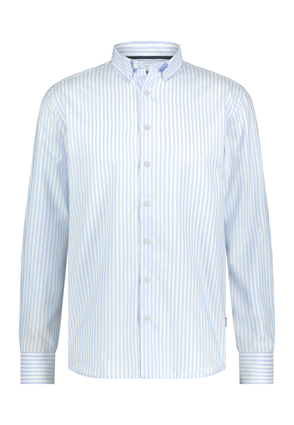 ESSENTIALS shirt with stripe pattern