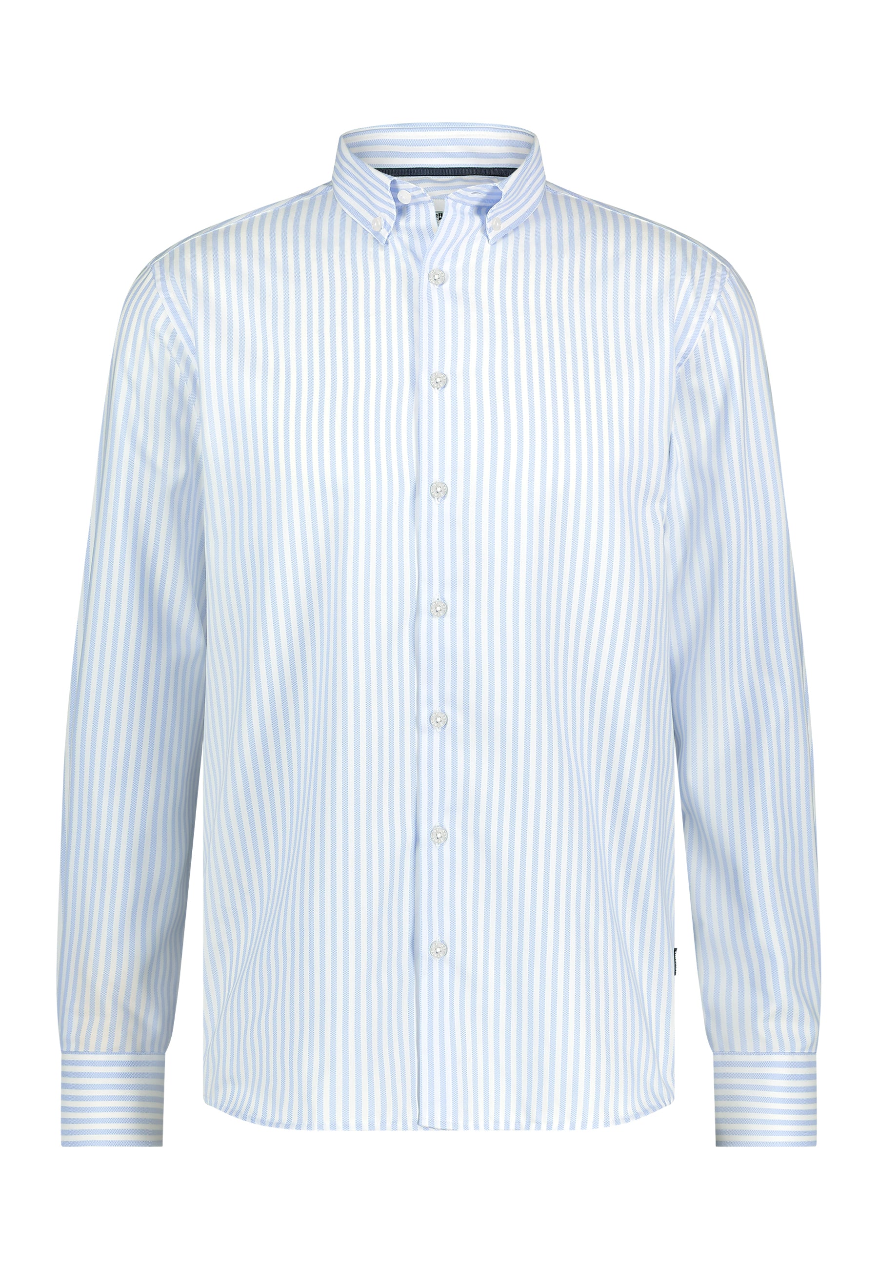 ESSENTIALS shirt with stripe pattern