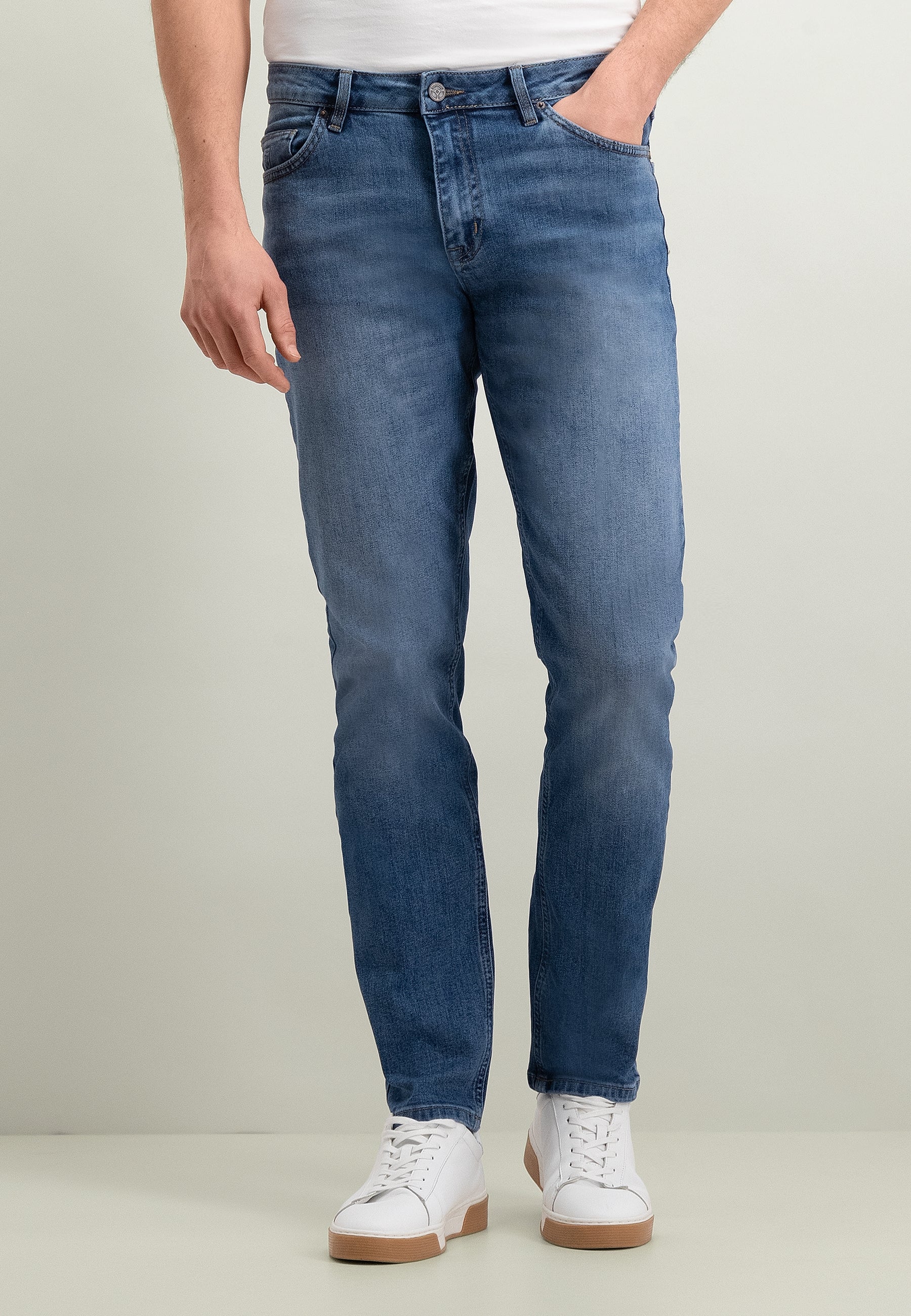 RACER regular fit 5-pocket in stretch denim
