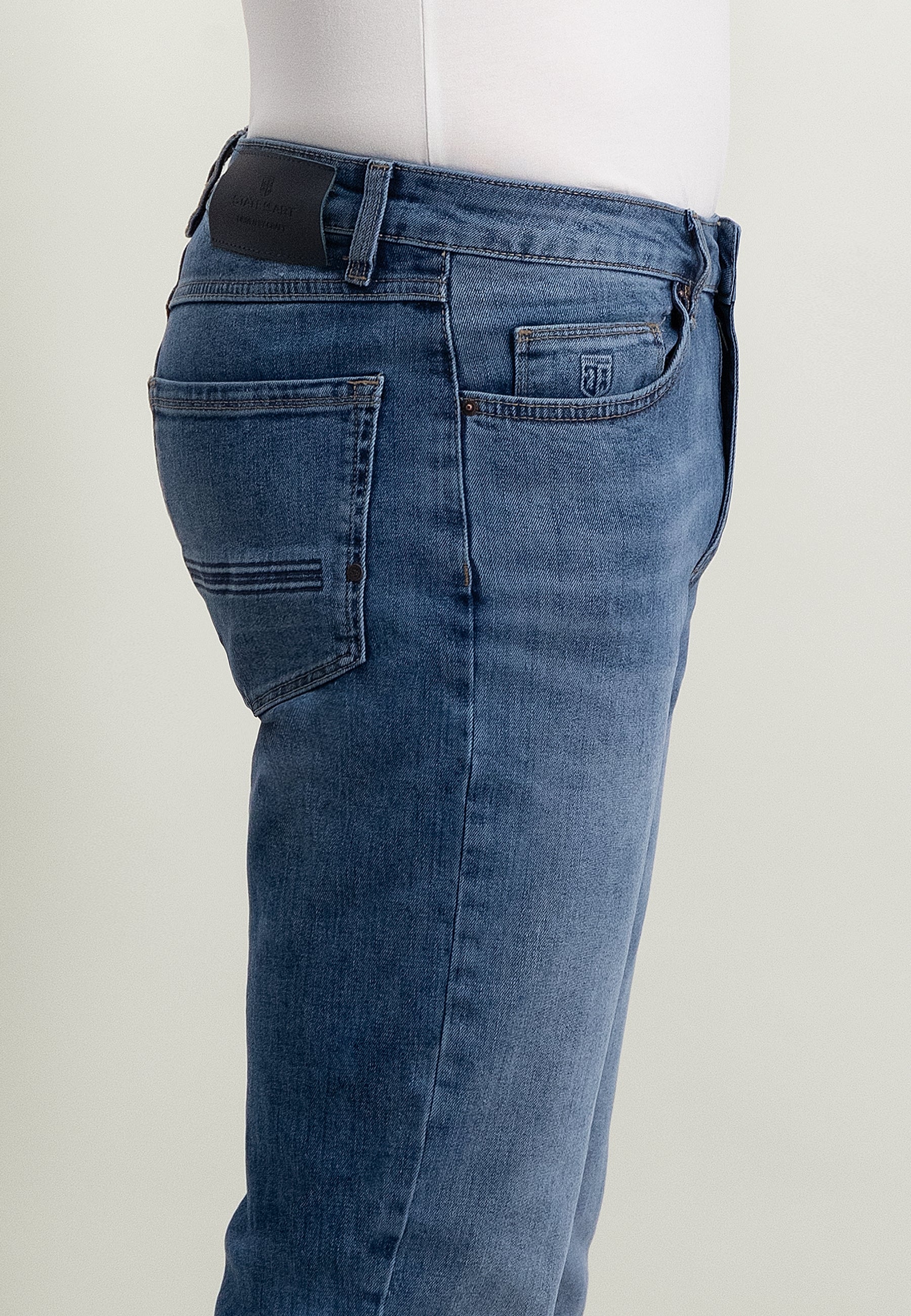 RACER regular fit 5-pocket in stretch denim