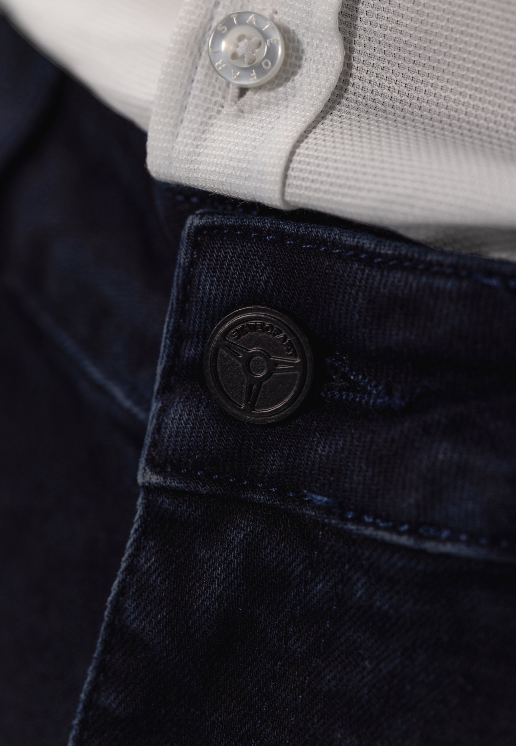DRIVER tapered fit 5-pocket van stretchdenim