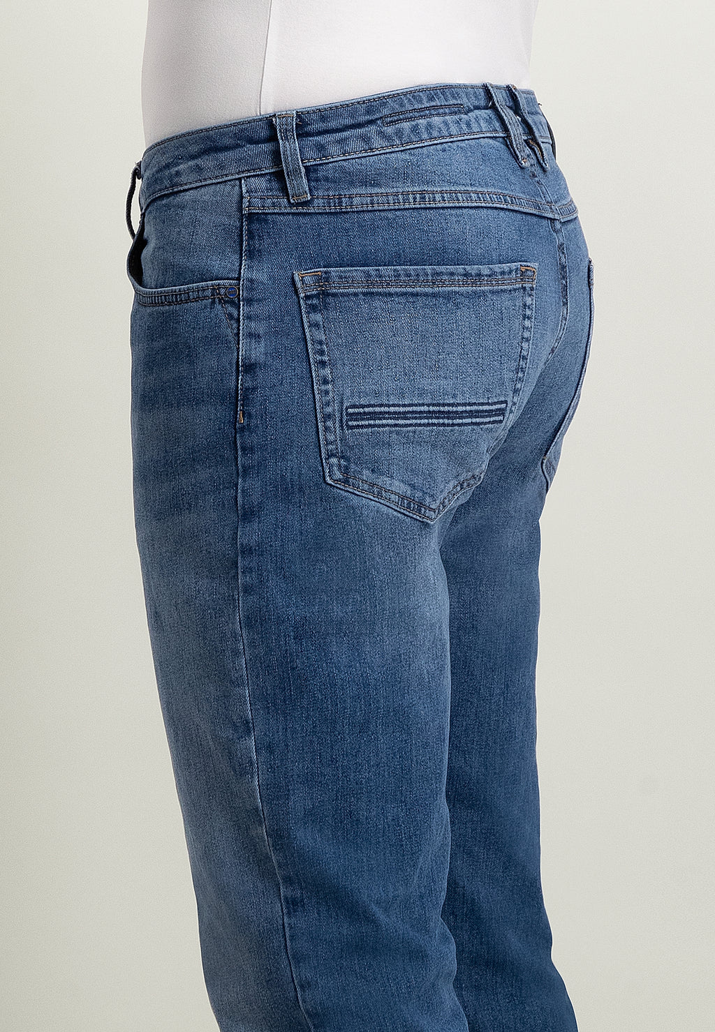 DRIVER tapered fit 5-pocket van stretchdenim