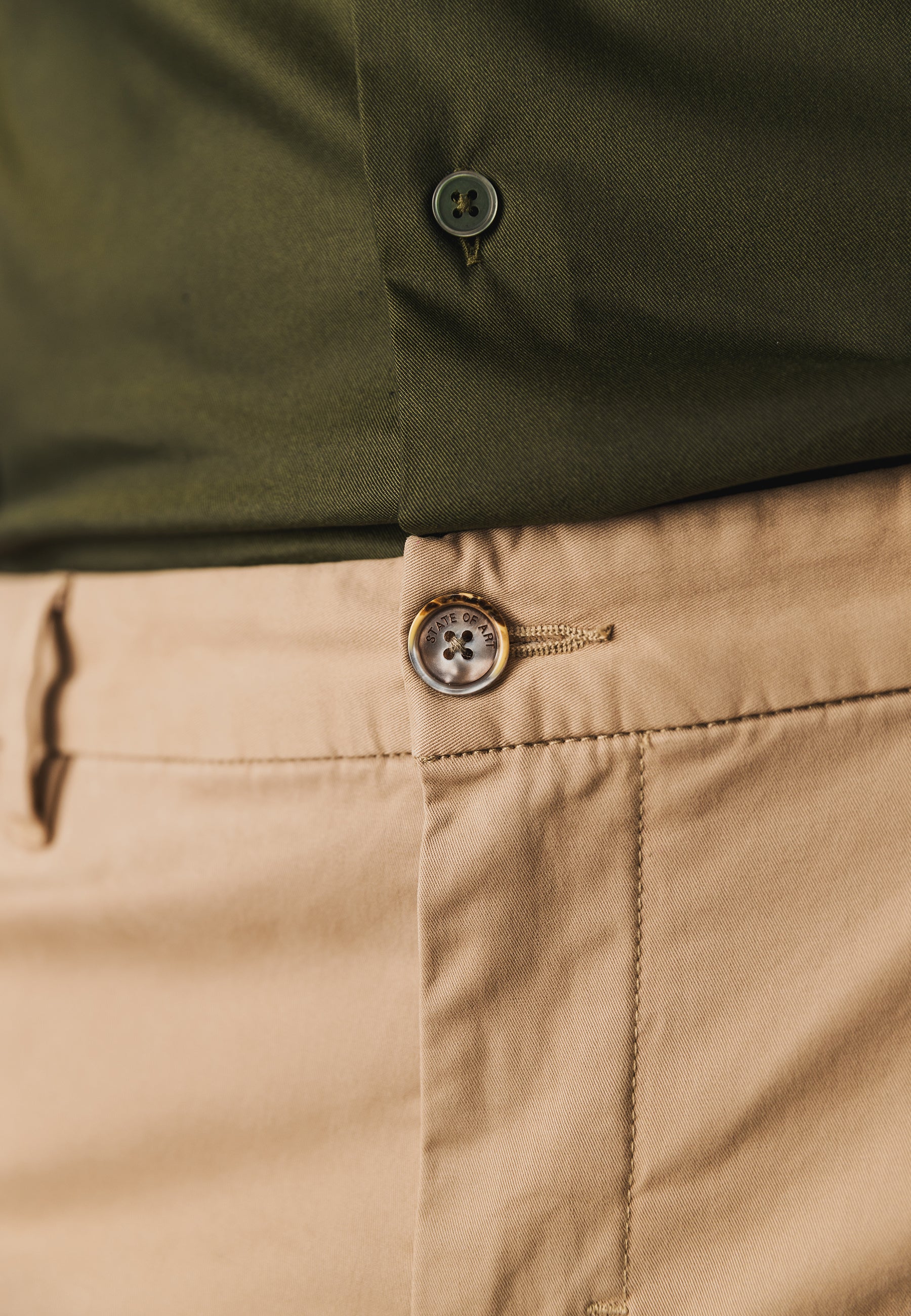 NAVIGATOR stretch chinos in twill fabric
