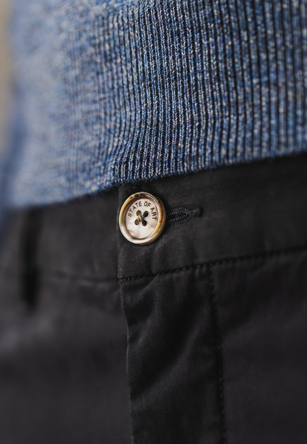 NAVIGATOR stretch chinos in twill fabric