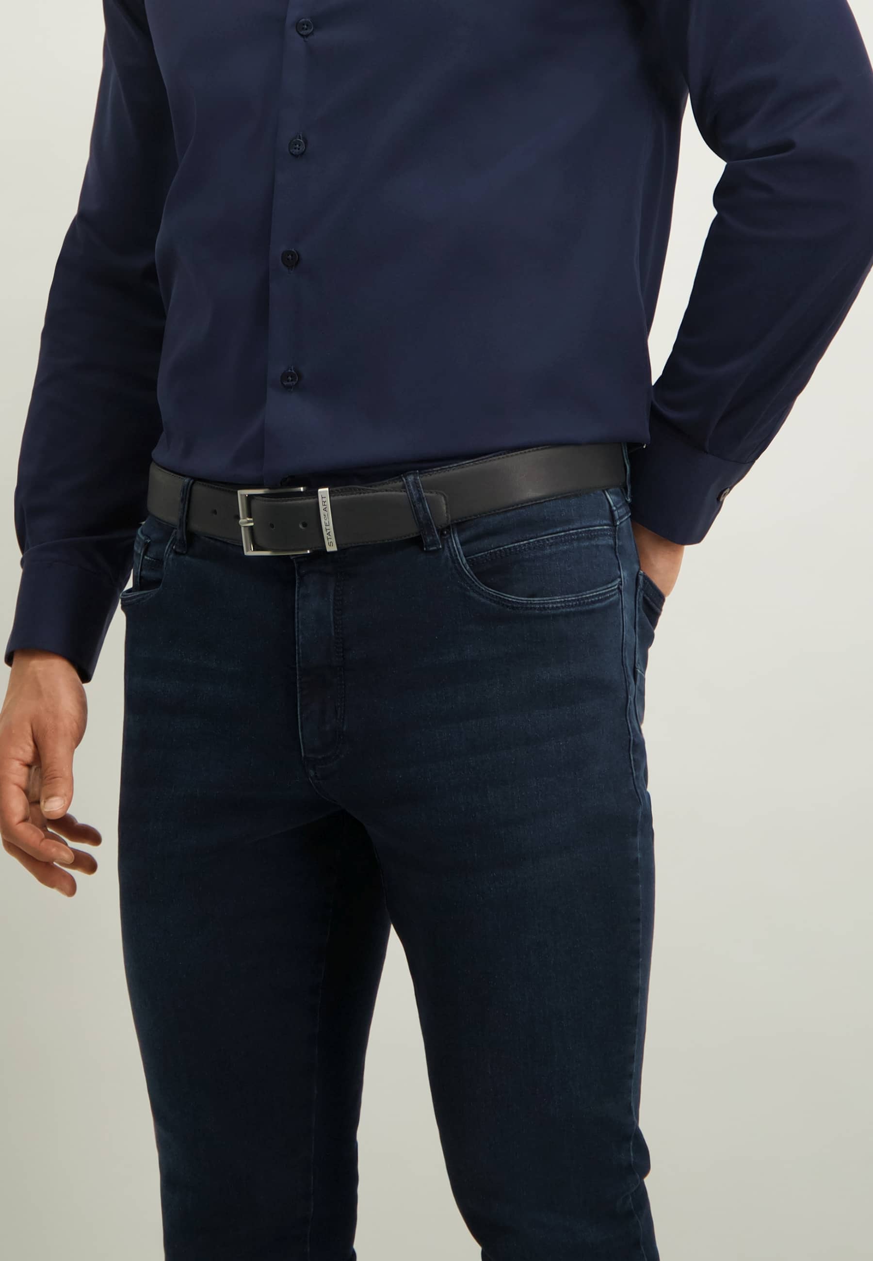 ESSENTIALS belt in ranger leather