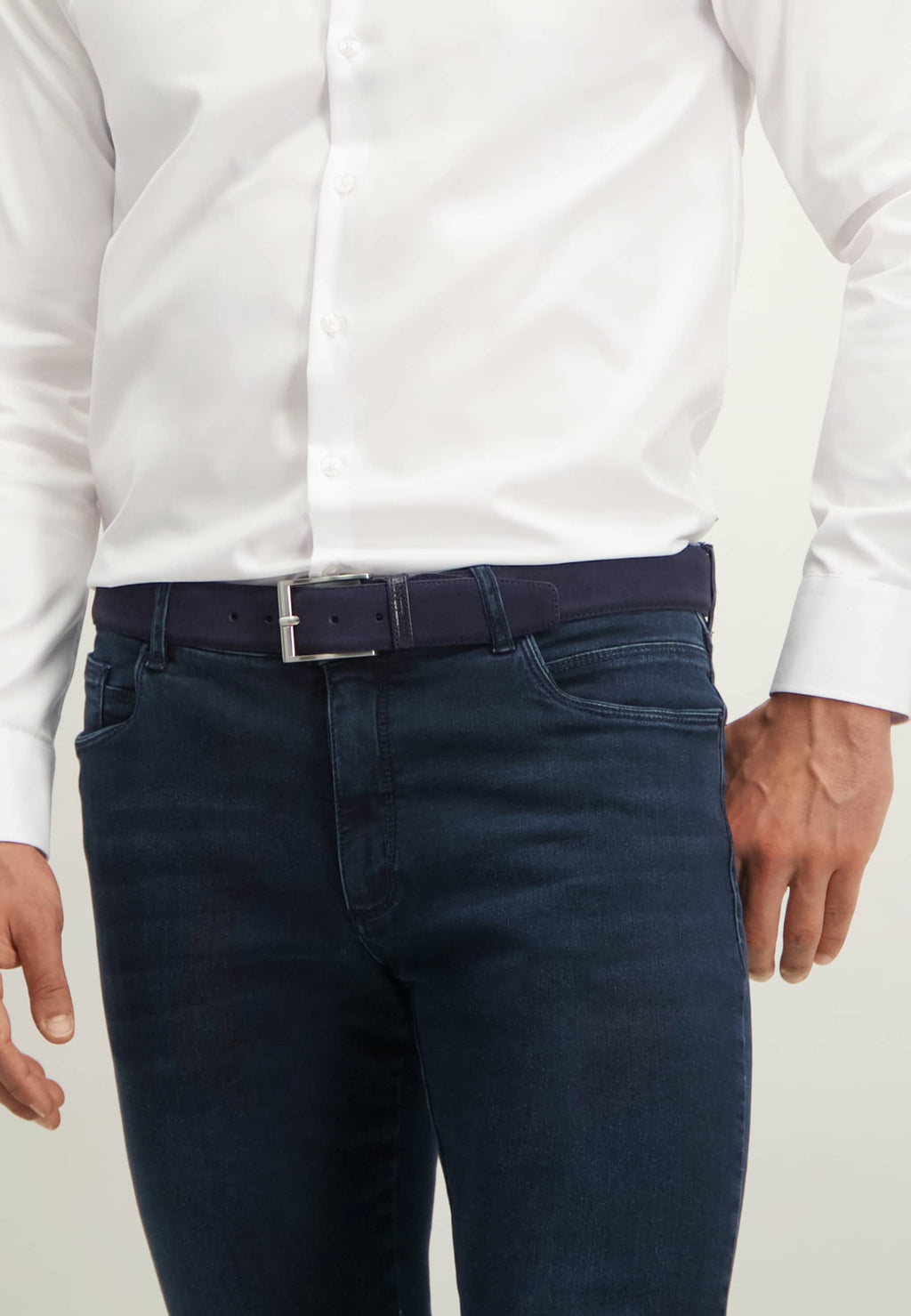 ESSENTIALS suede belt