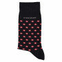 Socks-with-Print-and-Stretch---dark-blue/red
