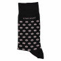 Socks-with-Print-and-Stretch---black/silver-grey