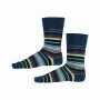 Socks-Striped---cobalt/dark-lime