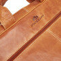 Laptop-bag-of-buffalo-leather---cognac-plain