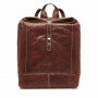 Back-Pack-of-Buffalo-Leather---dark-brown-plain