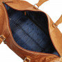 Travel-Bag-made-of-buffalo-leather---cognac-plain