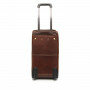 Travel-Bag-made-of-buffalo-leather---dark-brown-plain