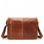 Messenger-Bag-of-Buffalo-Leather---cognac-plain
