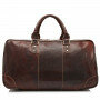 Travel-Bag-with-Adjustable-Schoulder-Strap---dark-brown-plain