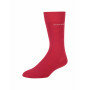 Socks-made-of-blended-cotton---red-plain