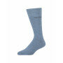 Socks-made-of-blended-cotton---blue-plain
