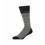 Striped-socks-made-of-blended-cotton---black/silver-grey