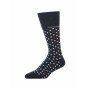 Socks-jacquard-with-a-brand-logo---dark-blue/red