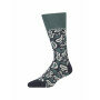 Socks-with-a-paisley-print---dark-green/midnight