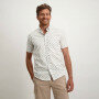Bedrukt-overhemd-met-regular-fit---koraal/beige