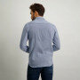 Jersey-overhemd-met-streepdessin---kobalt/wit