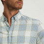 Overhemd-van-biologisch-katoen---grijsblauw/khaki