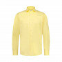 Katoenen-twill-overhemd---goud-geel-uni