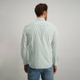 Button-down-overhemd-van-biologisch-katoen---jade/wit