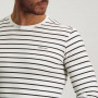 Ronde-hals-T-shirt-met-regular-fit---wit/marine