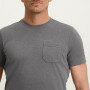 T-shirt-van-een-katoen-mix-met-borstzak