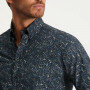 Poplin-overhemd-met-button-down-kraag---donkerblauw/kobalt