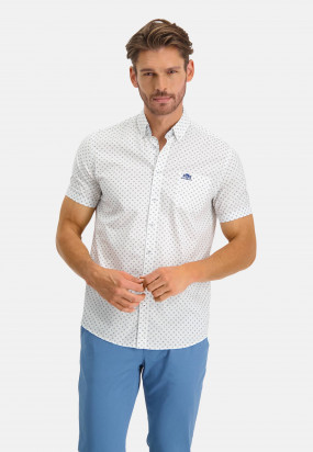 Shirt-with-short-sleeves-and-regular-fit---sulphur/cobalt