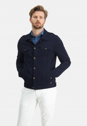 Short-jacket-with-a-regular-fit---navy/cobalt