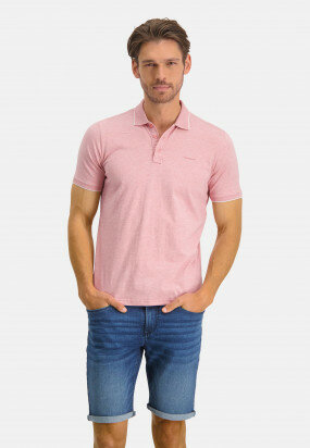 Poloshirt-Jersey-Short-Sleeve-Plain---pink-plain