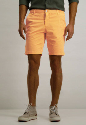 Shorts-with-organic-cotton---orange-plain
