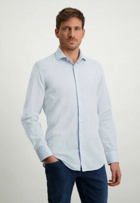 Modern-Classics-linen-blend-shirt---light-bleu-plain