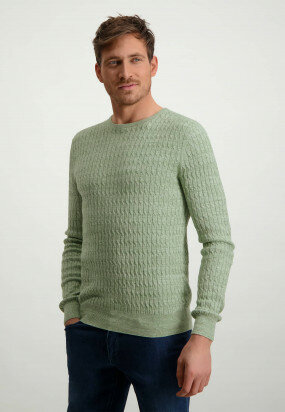 Modern-Classics-fine-knit-jumper---light-green-plain