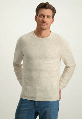 Fine-knit-jumper-in-linen-blend
