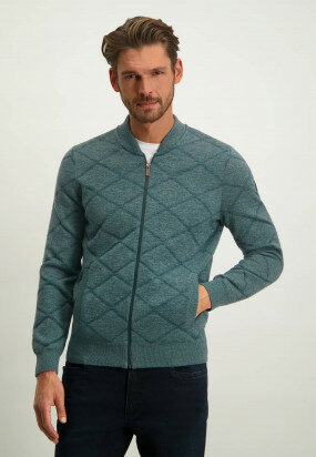 Mouliné-Bomber-cardigan-in-cotton