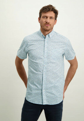 Regular-fit-shirt-in-durable-cotton