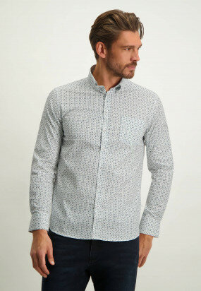 Cotton-shirt-with-chest-pocket---white/azure