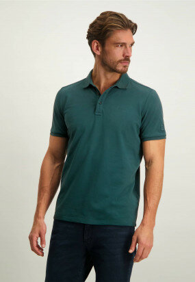 Plain-polo-with-rubber-print-on-chest