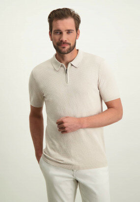 ATELIER-polo-shirt-with-textured-knitted-pattern---cream-plain